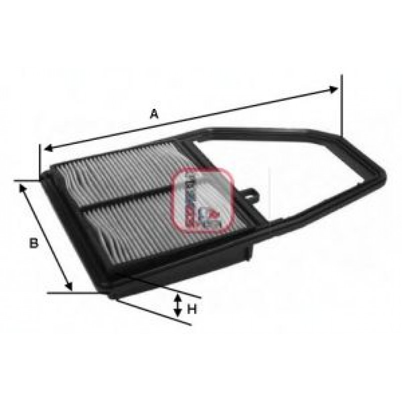 S 3228 A SOFIMA Фільтр повітря